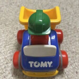 Vintage 1991 Tomy Push N Go Tomy‎ Tipper Dump Truck